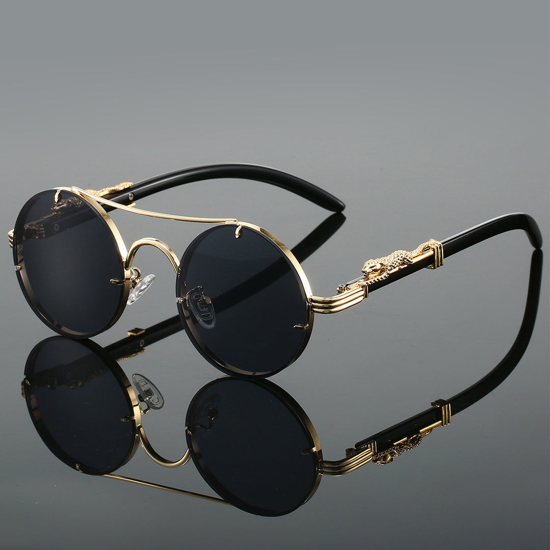 Vintage-inspirierte Drachenrahmen Sonnenbrille Karnz