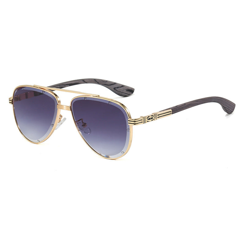 Damen modische Piloten-Sonnenbrille mit ergonomischem Design Karnz