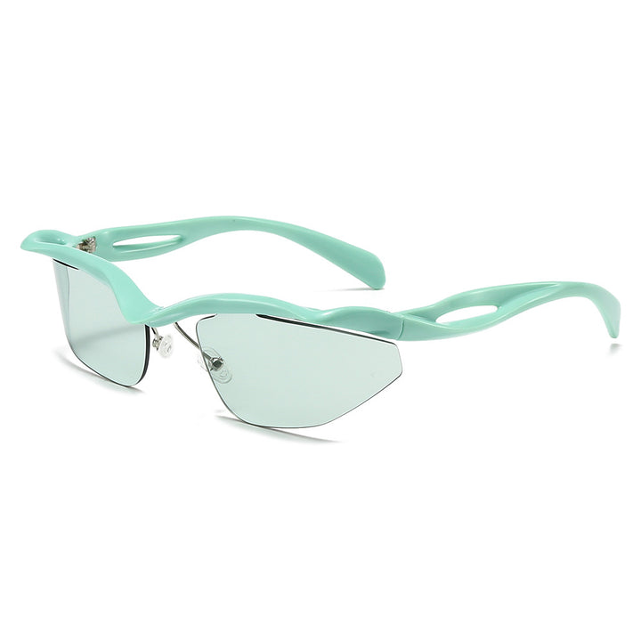 Damen Sportliche Sonnenbrille mit aerodynamischem Rahmen Karnz 1780028486