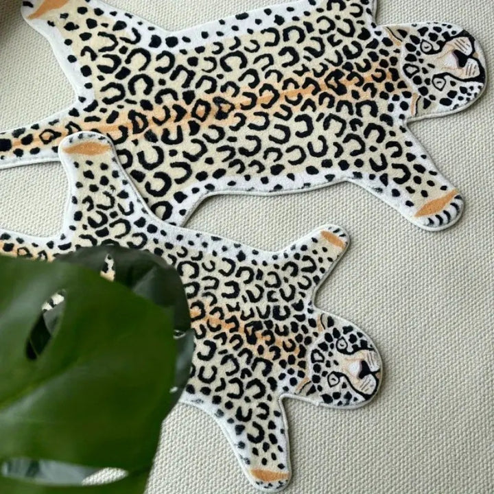 Tiger-Themen Plüsch-Teppich