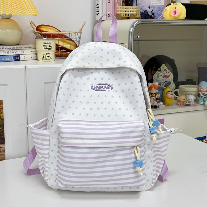 Stylischer Sternmuster Casual Rucksack Karnz