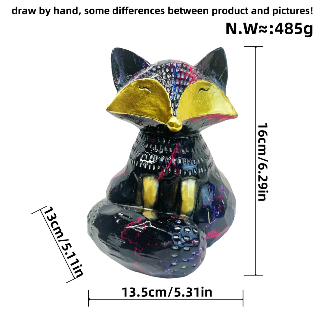 Dekorative Fuchs Skulptur Karnz