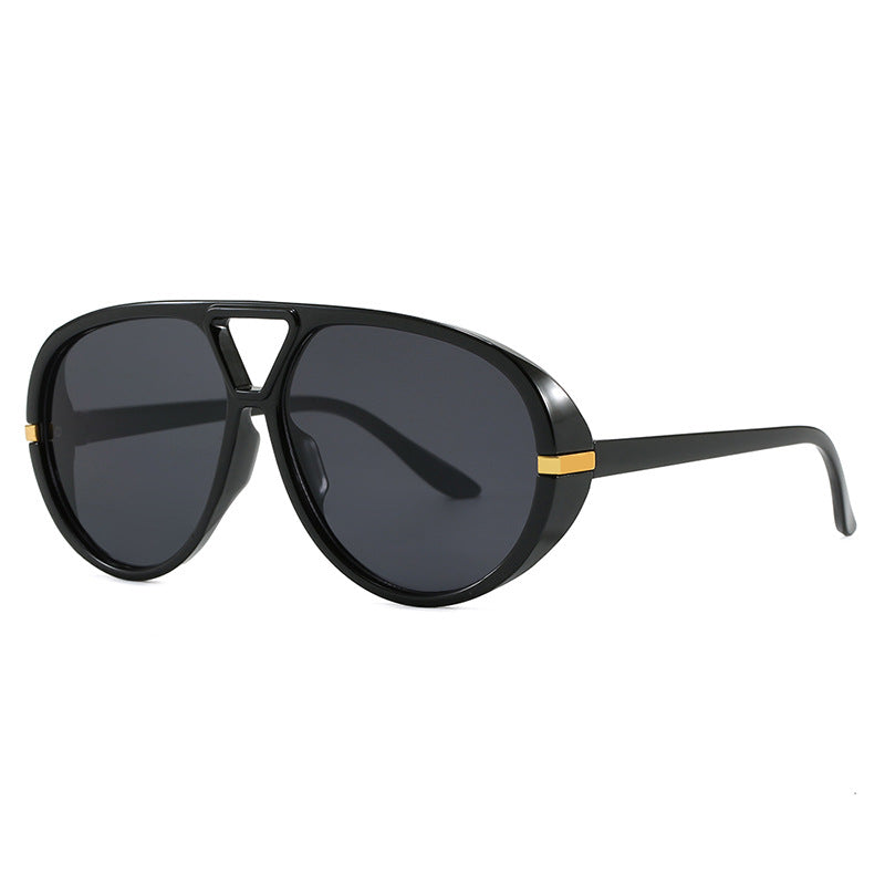 Damen modische große Sonnenbrille mit elegantem Rahmen und schützenden Gläsern Karnz