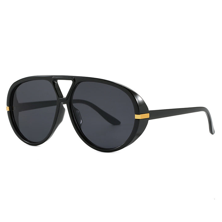 Damen modische große Sonnenbrille mit elegantem Rahmen und schützenden Gläsern Karnz
