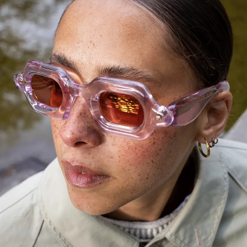 Damen geformte Sonnenbrille Karnz
