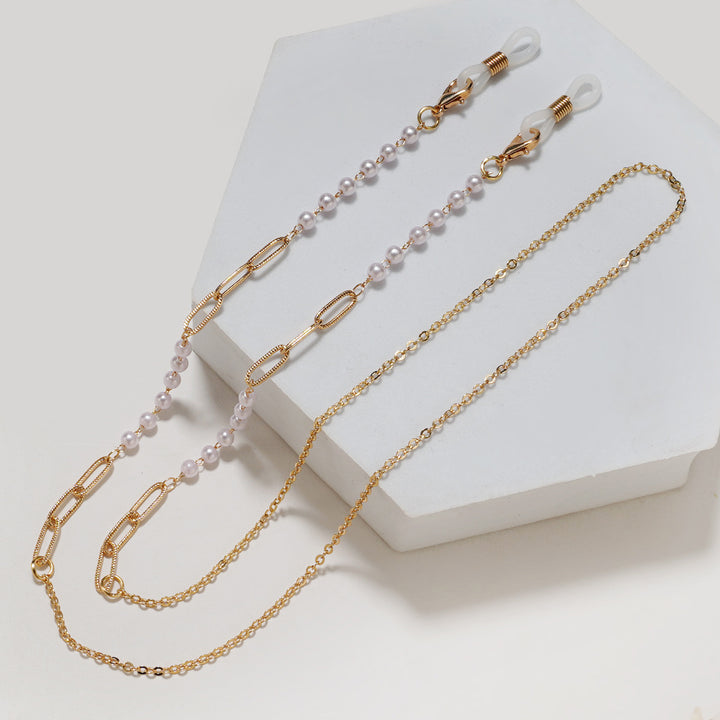 Chic Geometrische Brillen Kette Karnz