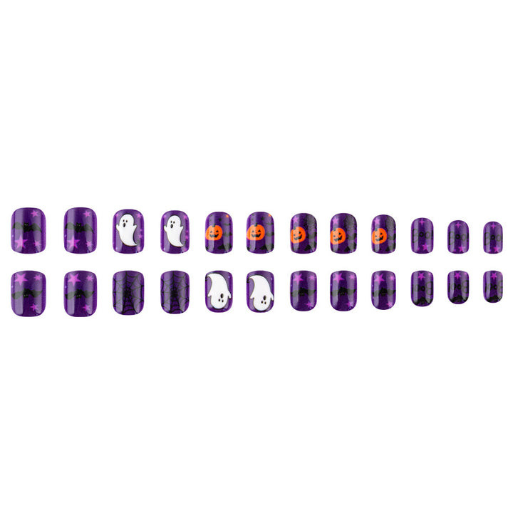Halloween-Themen Press-On Nagelkunst Karnz