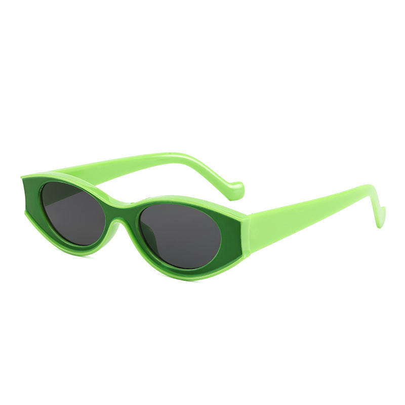 Damen Cat-Eye Sonnenbrille mit kontrastierendem Rahmendesign Karnz