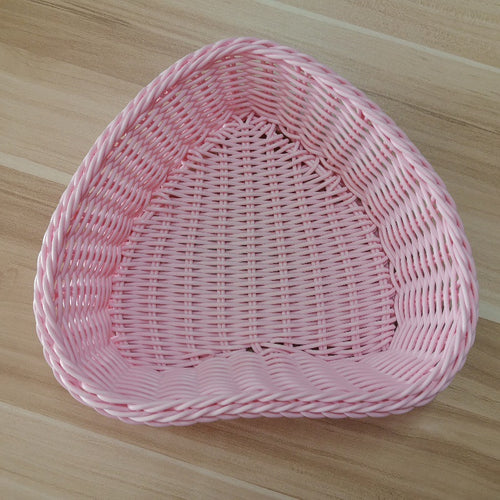 Dekoratives Rattan Aufbewahrungstablett Karnz