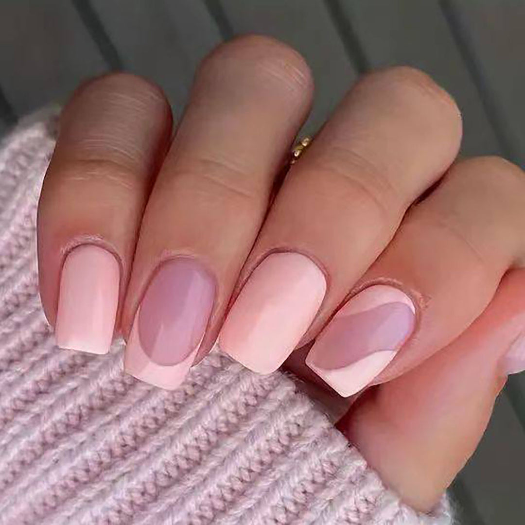 Glänzendes Nagellack-Set