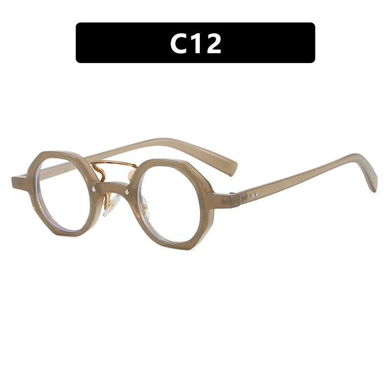 Damen stilvolle Sonnenbrille im einzigartigen achteckigen Design Karnz