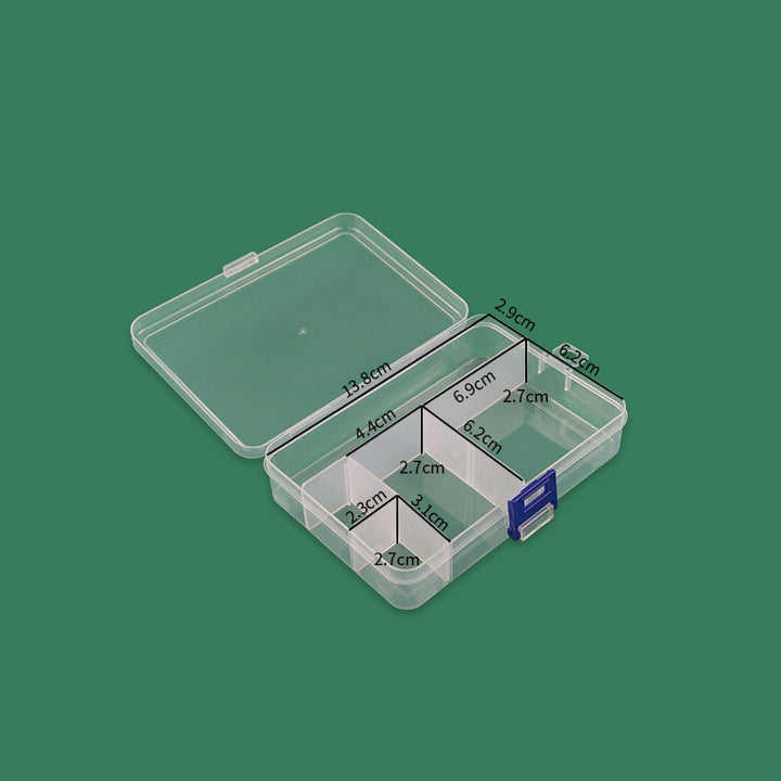 Multi-Kompartiment Transparent Aufbewahrungsbox Karnz
