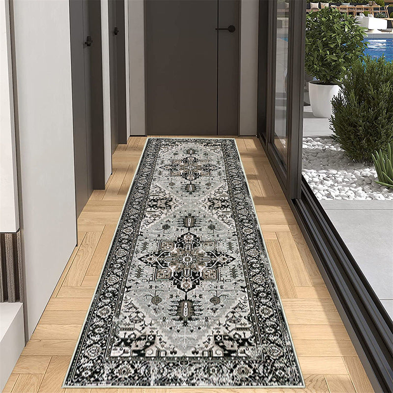 Eleganter geometrischer Muster-Läufer Teppich Karnz