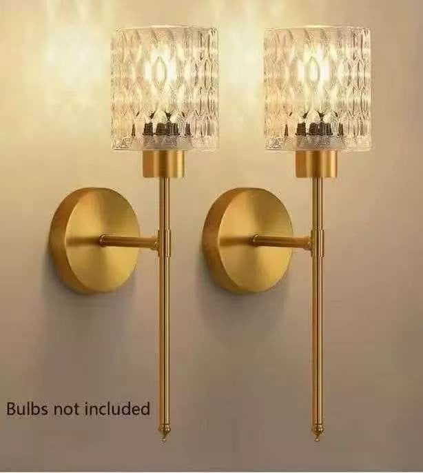 Moderne Kristallglas Wandleuchte