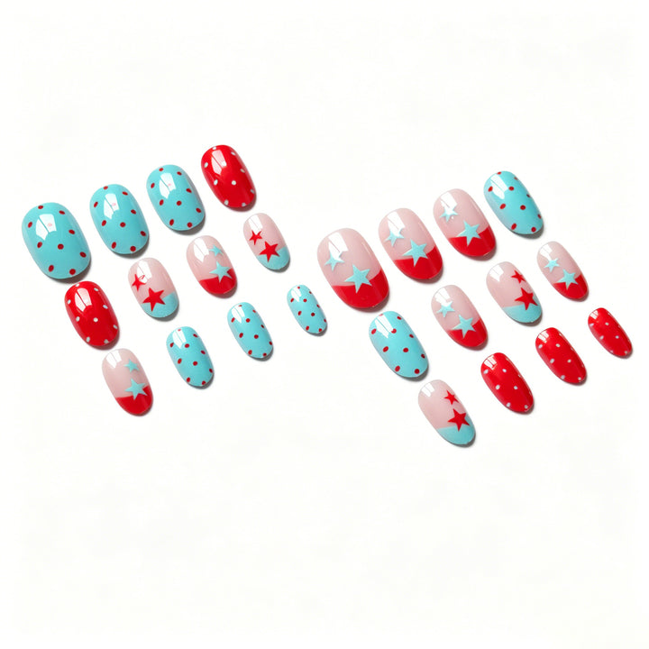 Kreatives thematisches Nagelkunstset