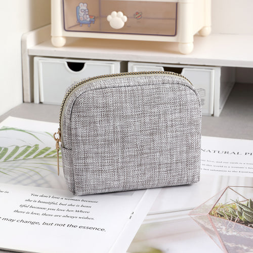 Kompakte Reißverschluss-Münztasche