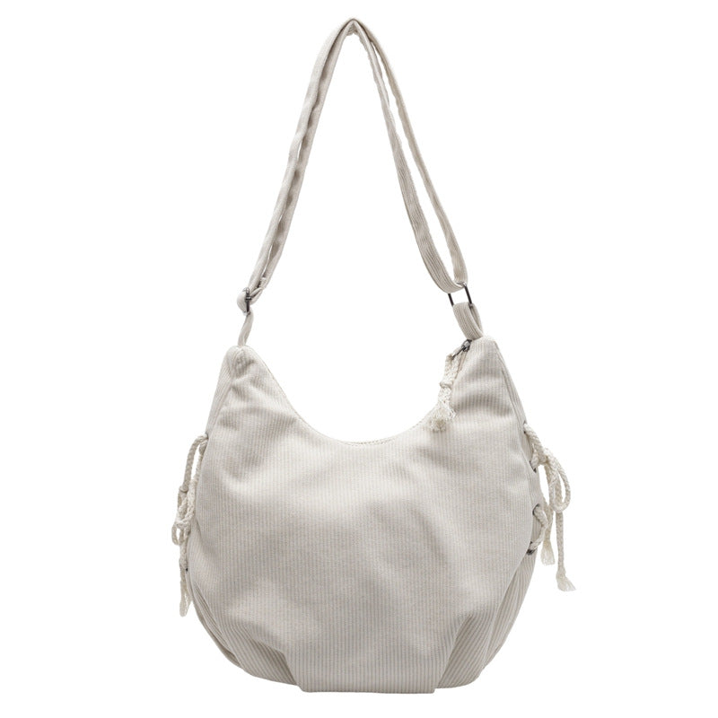 Lässig Texturierte Hobo Tasche Karnz