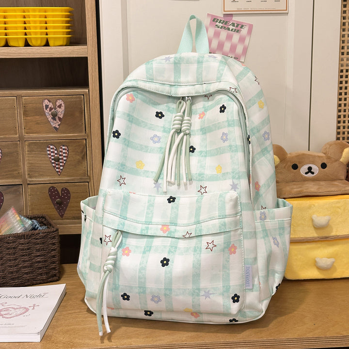 Blumenmuster Alltags-Rucksack Karnz
