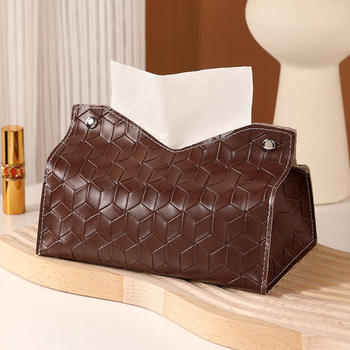Elegante geometrische Taschentuchboxabdeckung