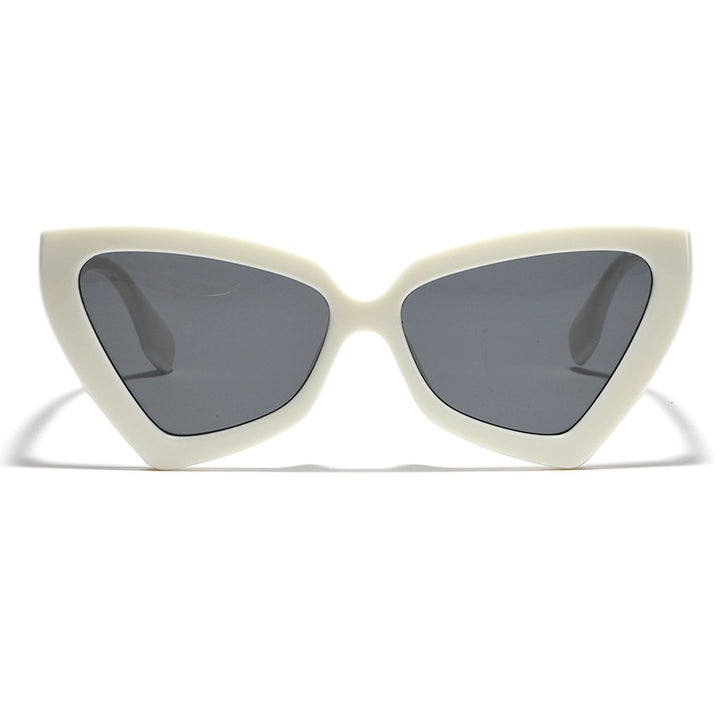 Damen Cat-Eye Sonnenbrille mit verspiegelten Gläsern und robustem Rahmen Karnz