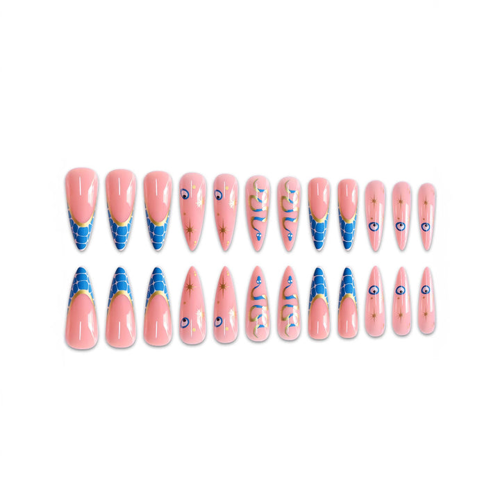 Künstlerische Stiletto-Nail Art Karnz 1787977694