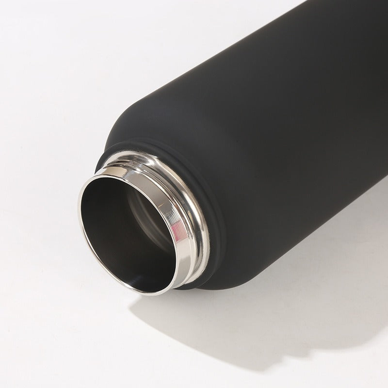 Damen doppelwandige isolierte Wasserflasche mit praktischem Tragegriff Karnz