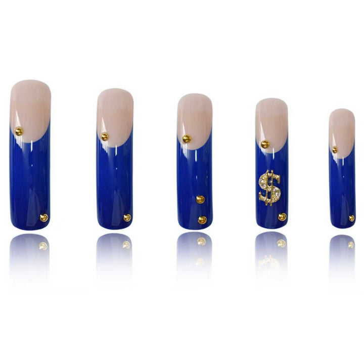 Stylische Lange Acryl Nagelverlängerungen Karnz