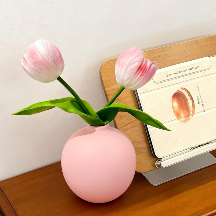Elegante dekorative Tulpenvase