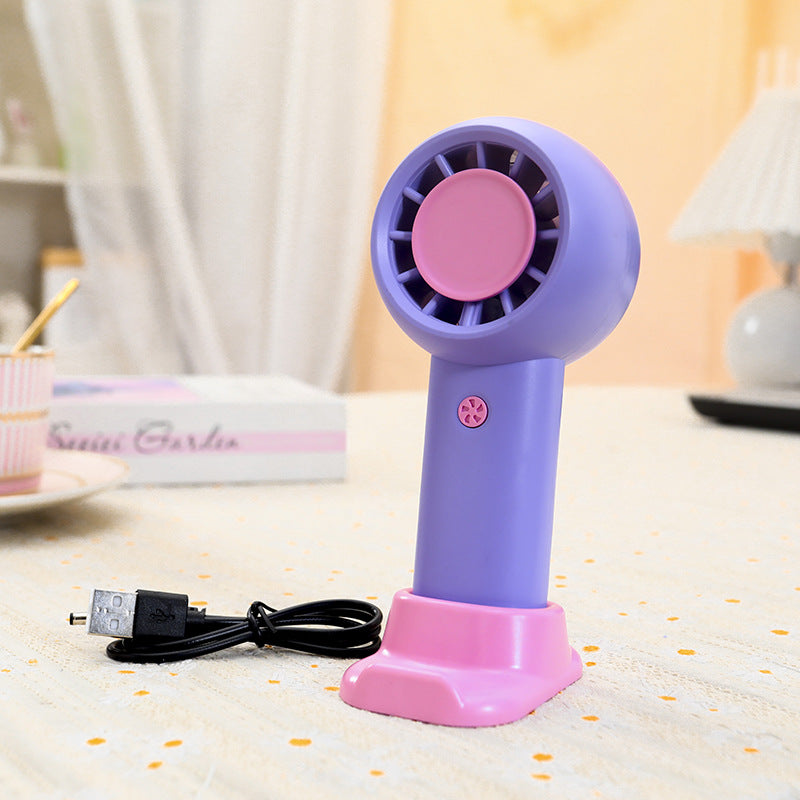 Damen Tragbarer USB Tischventilator mit platzsparendem Design und mehreren Geschwindigkeitsstufen Karnz