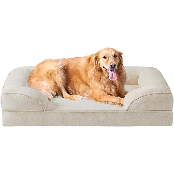 Orthopädisches Hundebett mit Unterstützung
