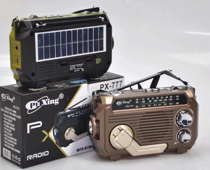 Solarladbetriebenes Radio für Camping | Karnz