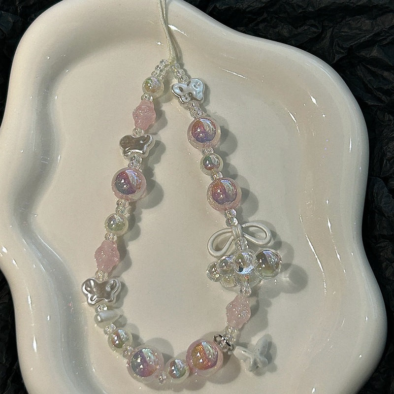 Elegante Perlen Charm Halskette Karnz