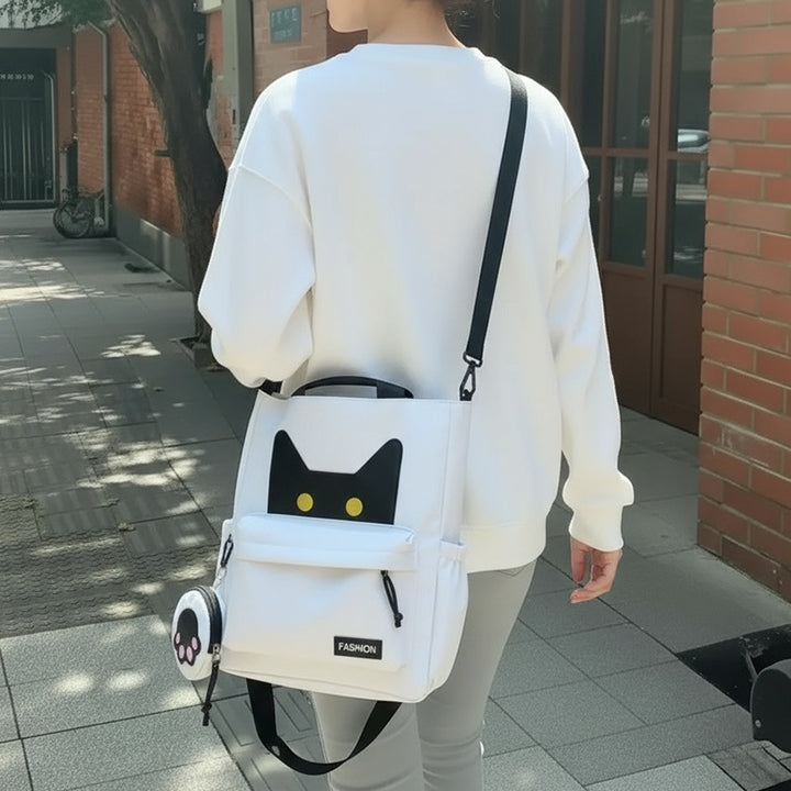 Süße Katzenohren-Tote Bag Karnz