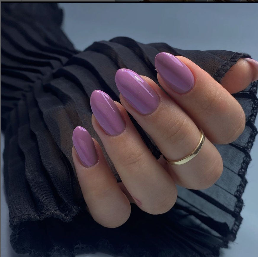 Premium DIY Mandel-förmiger Press-On Nagelset Karnz