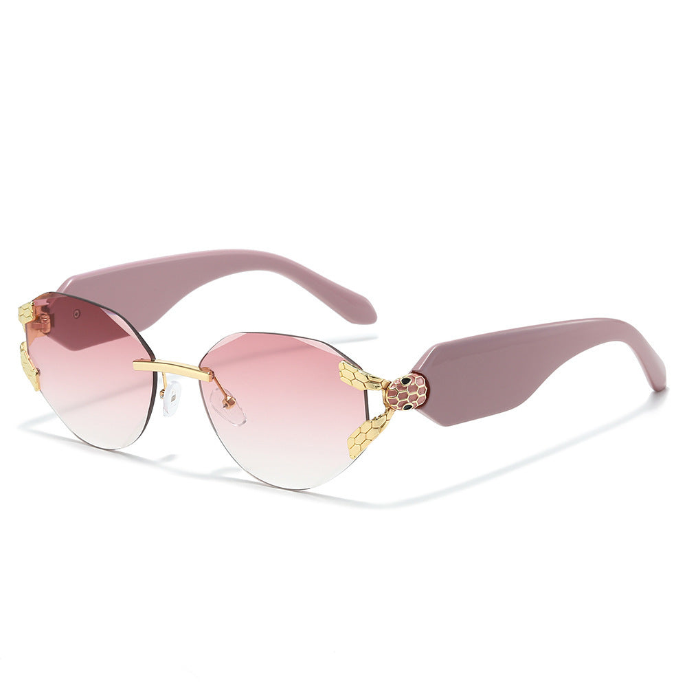 Elegante Katzenaugen-Sonnenbrille mit einzigartigem Design Karnz