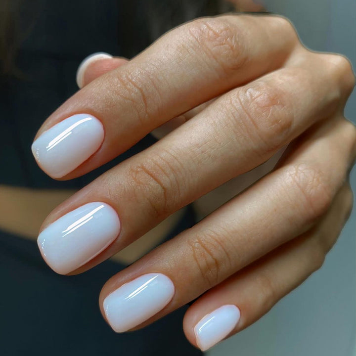 Elegantes glänzendes quadratisches Nagelset Karnz