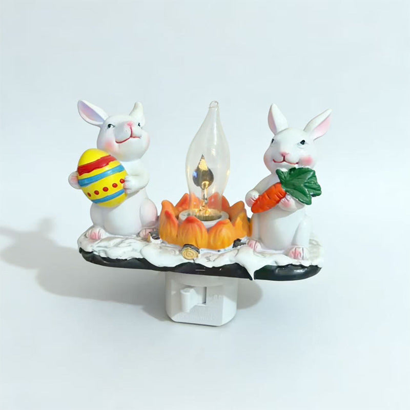 Dekorative Hasenfigur Karnz