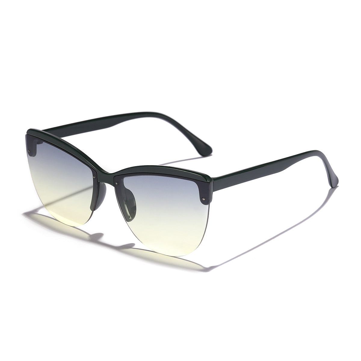 Damen modische Sonnenbrille mit hochwertigem Gradientendesign Karnz