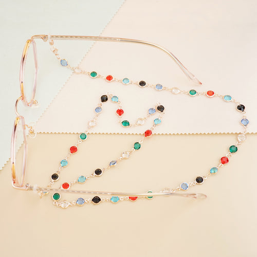 Edelstein-betonte Brillenband Karnz