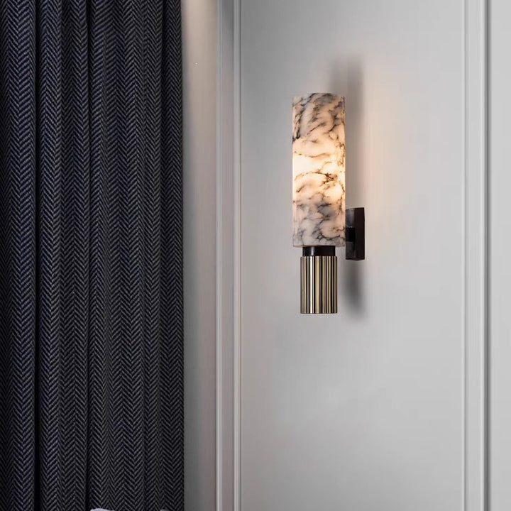 Luxuriöse Marmor Wandlampe