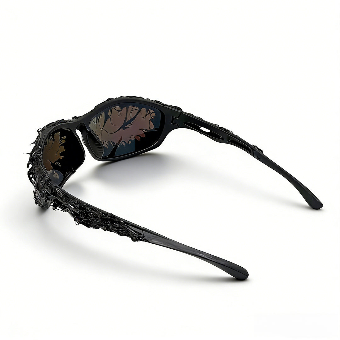 Damen außergewöhnliche Sportsonnenbrille mit innovativem Design Karnz