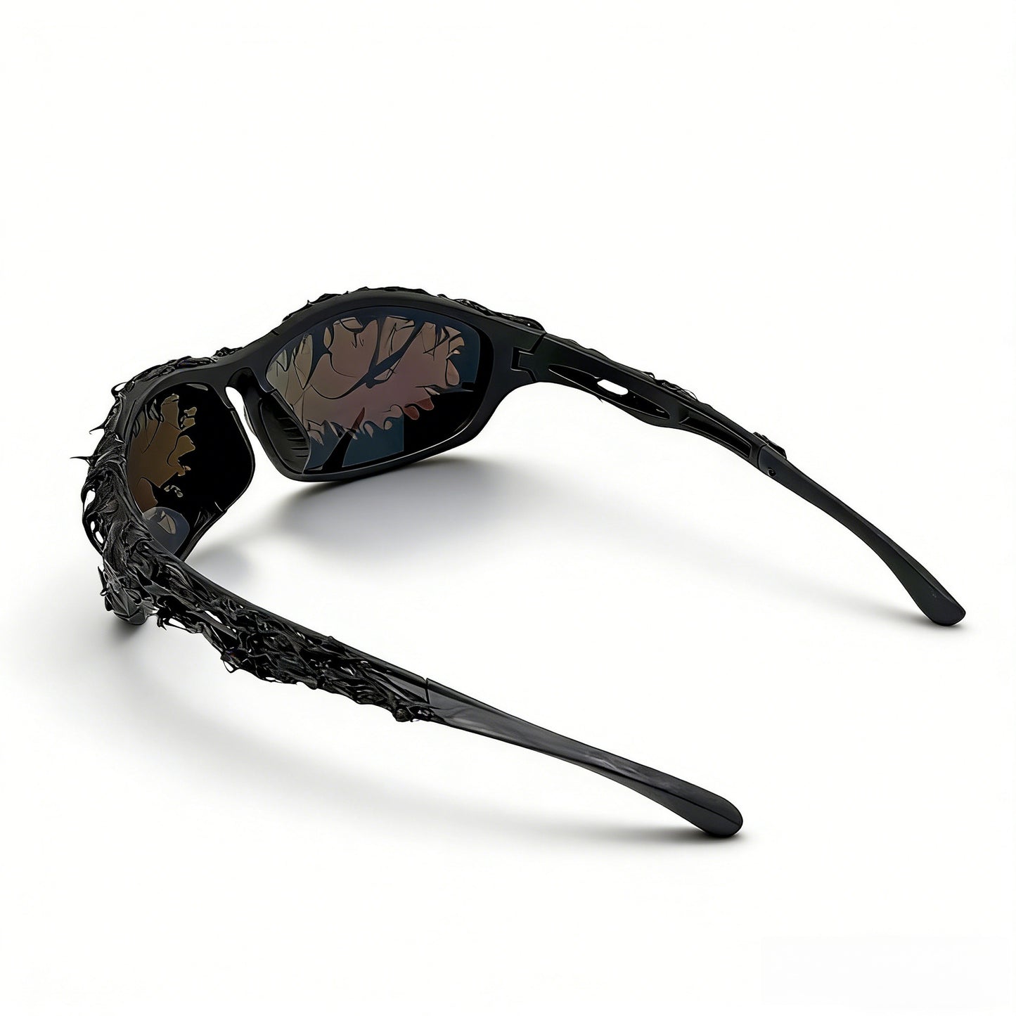 Damen außergewöhnliche Sportsonnenbrille mit innovativem Design Karnz