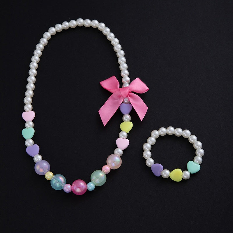 Schmuck-Set mit Blumenmotiven Karnz