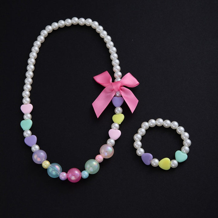 Schmuck-Set mit Blumenmotiven Karnz