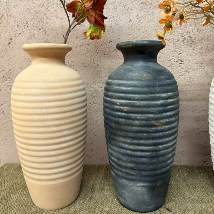 Stilvolle Dekorative Keramikvase Karnz