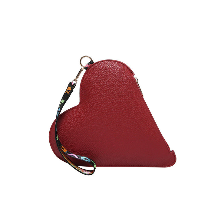 WoHerzförmige Kompakt-Handtasche Karnz