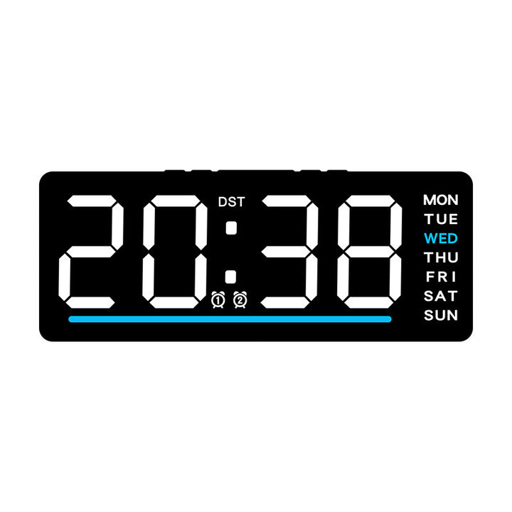 Digitaler Wecker mit Großem Led-Display und Mehreren Alarmfunktionen Karnz