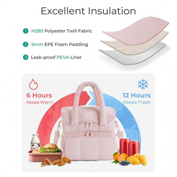Stilvolle Kosmetik Reisetasche mit Mehreren Fächern Karnz