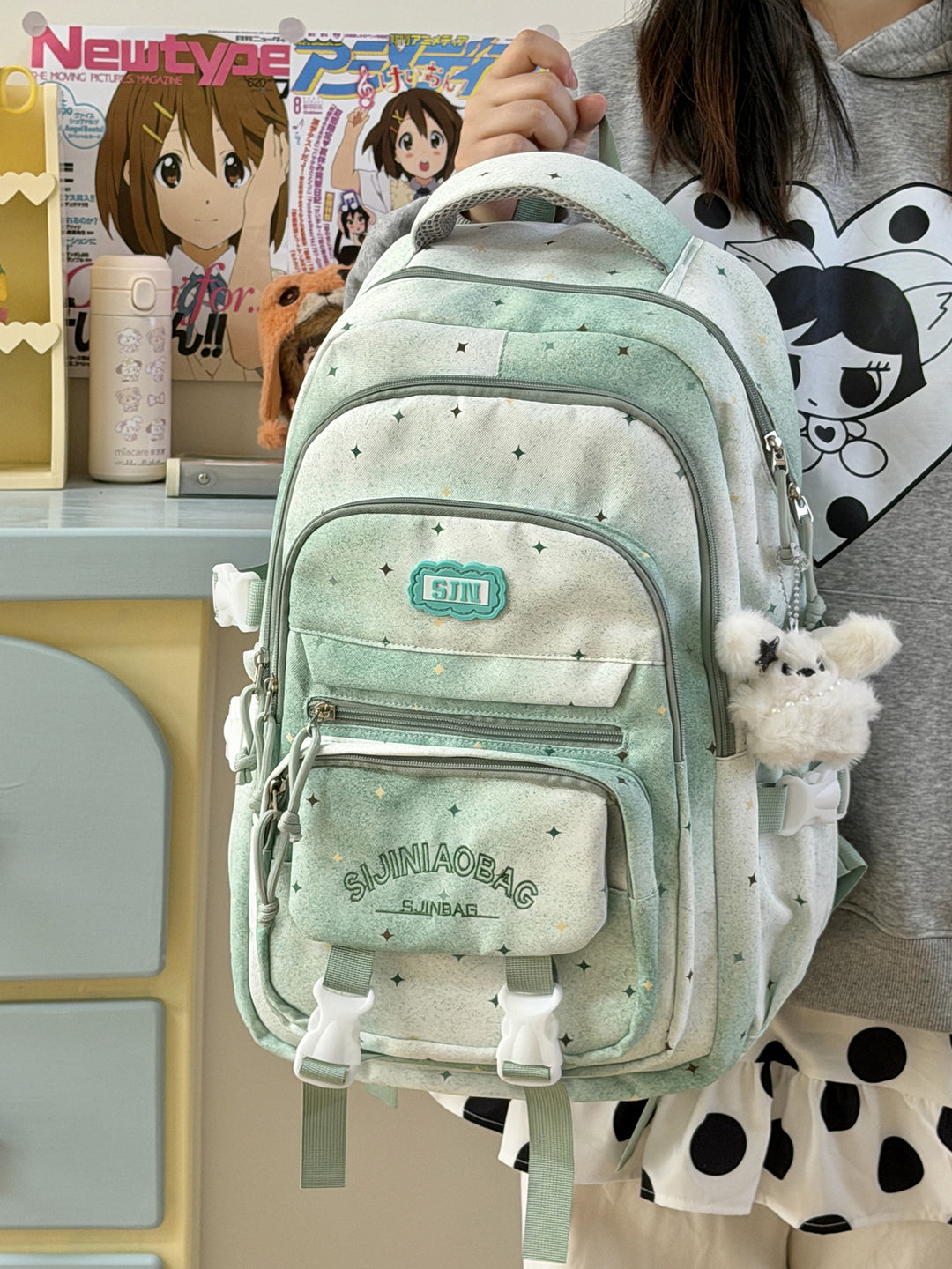 Modischer Akademischer Rucksack Karnz