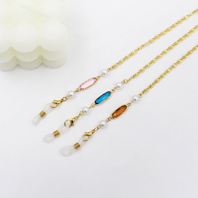 Elegante Brillen Kette Karnz